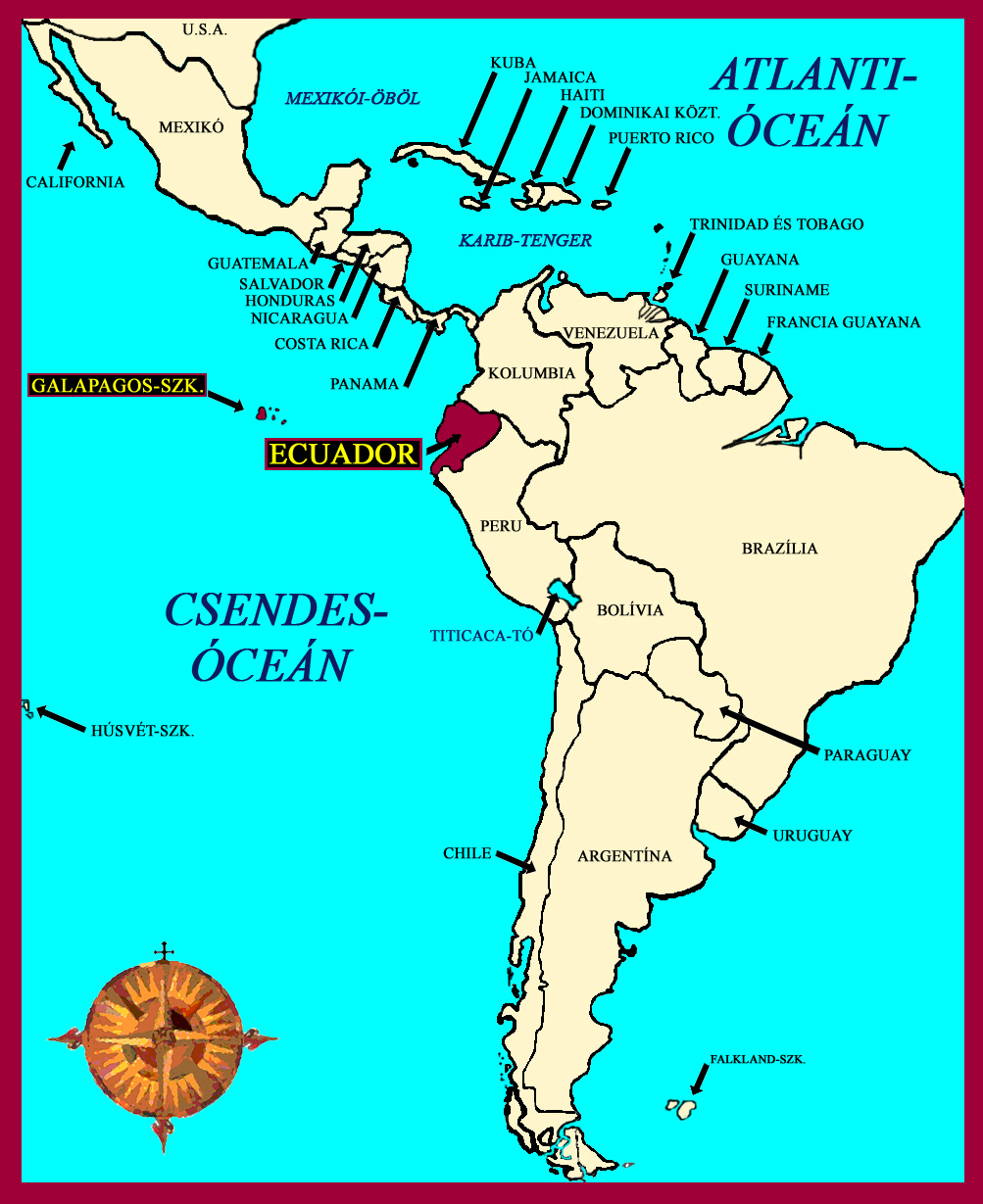 Ecuador térképen